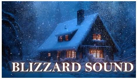 Зимний шторм Youtube Blizzard звучит как 12-часовой снег с воющими ветрами