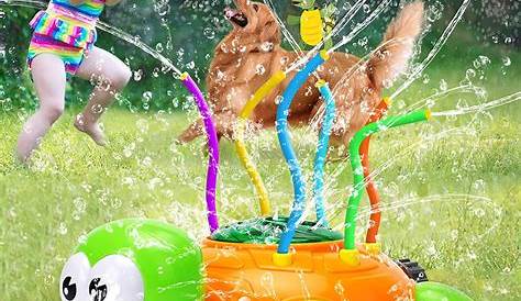 Целевая цель снаружи игрушек Дети Спринклеры для Ярда Водяные Спринклеры для детей На открытом воздухе Играть