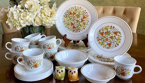 Corelle Indian Summersoundnik Vintage Mcm Dishes Летние блюда