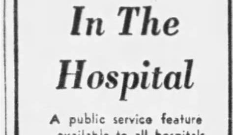 Занесвилл Таймс Рекордер Зансвилл Огайо Лилиан Полин Хинкль в больнице 8 августа 1966