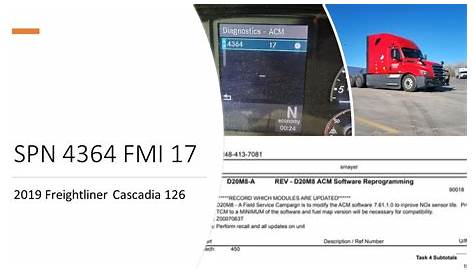 Spn 520342 Fmi 17 Freightliner Cascadia 4364 Youtube