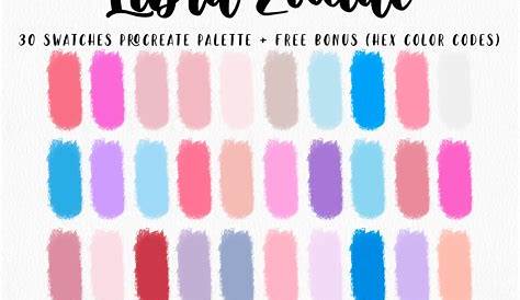 Libra Colorsprivacy Zodiac Procreate Palette 30 Hex Color Codes Instant Digital (недоступная ссылка — история).