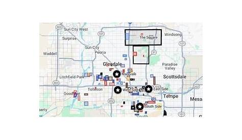 Карта банды Феникс Аризона 2024 R Hood