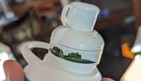 Cirkul Water Bottle Mold Дизайн на сладкий чайный картридж для H2o выглядит