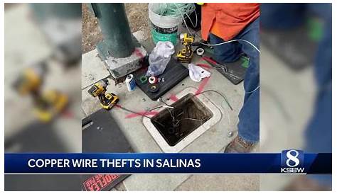 Ksbw News Salinas Ca Copper Wire об угоне медной проволоки сообщают еженедельно
