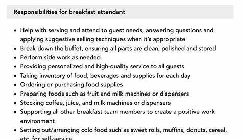 Breakfast Server Jobs Near Mepodcast Все участники Описание работы