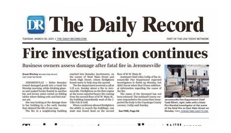 The Daily Record Obituaries Wooster Ohio by Gatehouse Media Inc. (недоступная ссылка — история).