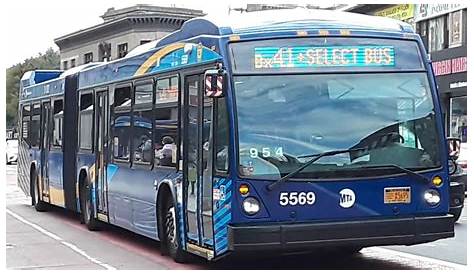 Bx41 Расписание автобусного времени Mta 2019 Nova Lfsa Smart Сочлененный нижний этаж 5569 Sbs