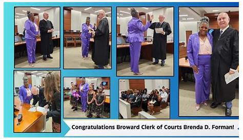 Броуард Клерк из The Courts Бренда Форман взяла клятву Fice на Youtube