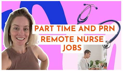 Зарегистрированная неполный рабочий день медсестра с работы на дому Работа 33 ?rn Youtube