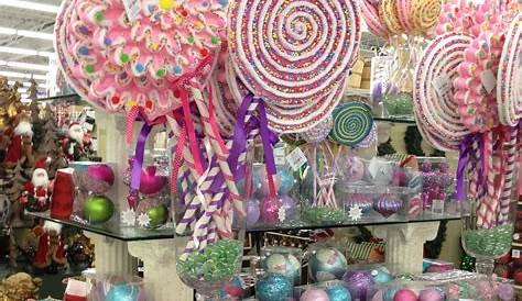 Украшения для вечеринок Hobby Lobby Candyland Рождество 2021 Рождественские украшения