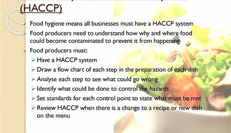 Какие пищевые риски следует устранить при подготовке к ППТ и гигиене в презентации Powerpoint для малого бизнеса