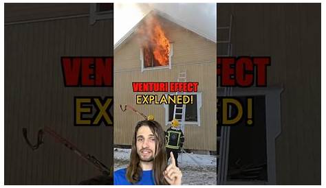 Объясняется эффект пожаротушения от Вентури!