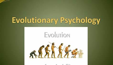 Эволюционная психология утверждает, что презентация Ppt Powerpoint бесплатна