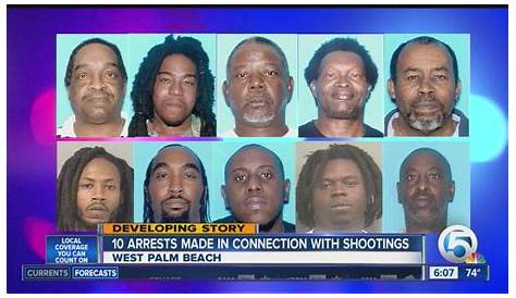 Блотер-бронирование Palm Beach County Mugshots Police
