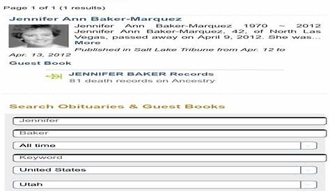 Некрологи соляного озера за 30 дней — это путеводитель по воспоминаниям о любимом