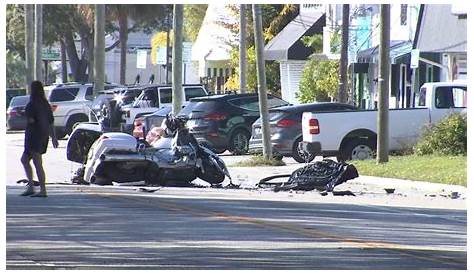 Авария мотоцикла во Флориде Fatal Tampa Reviewmotors Co