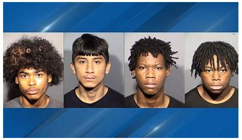 Студентка средней школы Вандегрифта Смертельная мугшоты, выпущенные из четырех подростков, сталкивающихся с обвинениями в убийстве для одноклассника