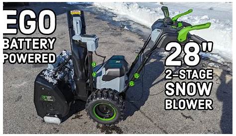 Проблемы со снегоуборщиком Эго не дают ничего, кроме энергии!